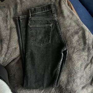 High waisted Levi 501s
